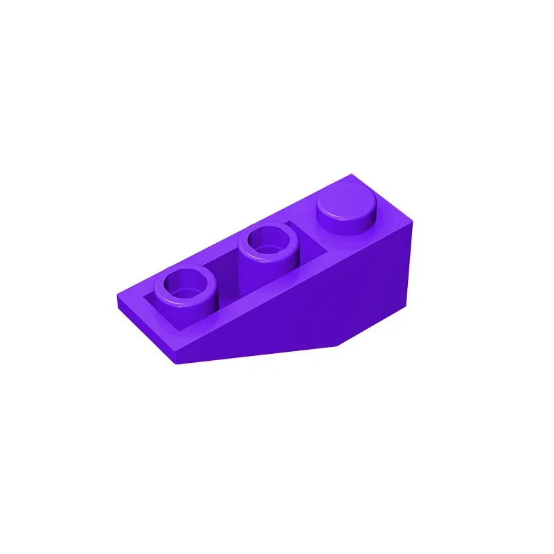 Color: Gold - Gobricks GDS-596 Slope, Inverted 33 3 x 1 compatiblewith lego 4287 pieces of children's toys Assembles Building Blocks Technical