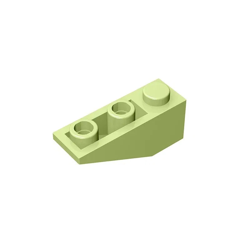 Color: Gold - Gobricks GDS-596 Slope, Inverted 33 3 x 1 compatiblewith lego 4287 pieces of children's toys Assembles Building Blocks Technical