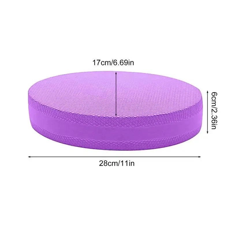 Color: Blue, Ships From: CHINA - Yoga Balance Pad Stability Cushion Foam Board Workout Exercise Trainer Anti-Slip Comfortable Stability Training Balance
