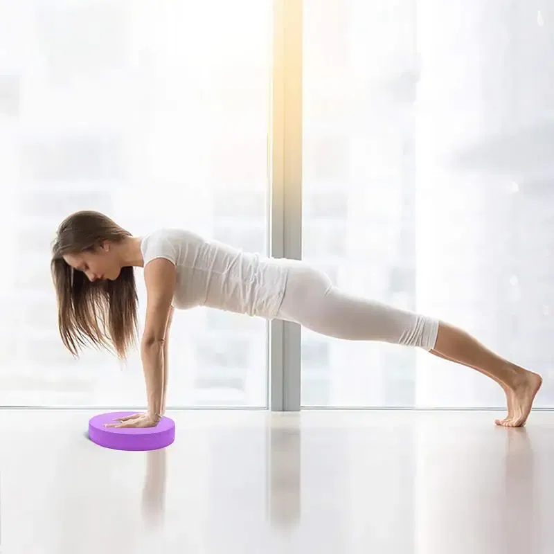 Color: Blue, Ships From: CHINA - Yoga Balance Pad Stability Cushion Foam Board Workout Exercise Trainer Anti-Slip Comfortable Stability Training Balance
