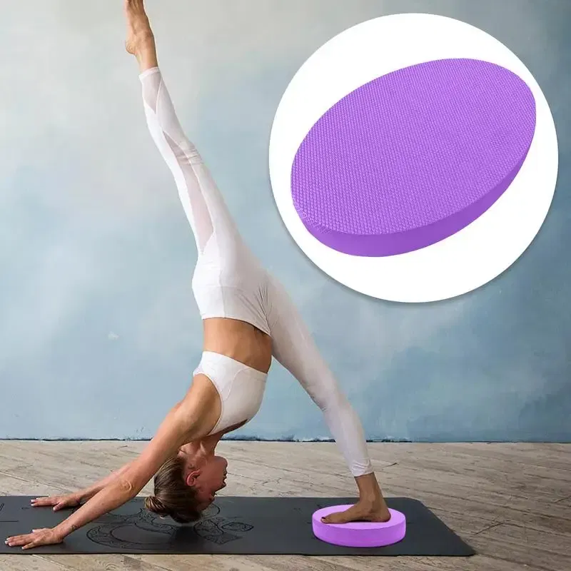 Color: Blue, Ships From: CHINA - Yoga Balance Pad Stability Cushion Foam Board Workout Exercise Trainer Anti-Slip Comfortable Stability Training Balance