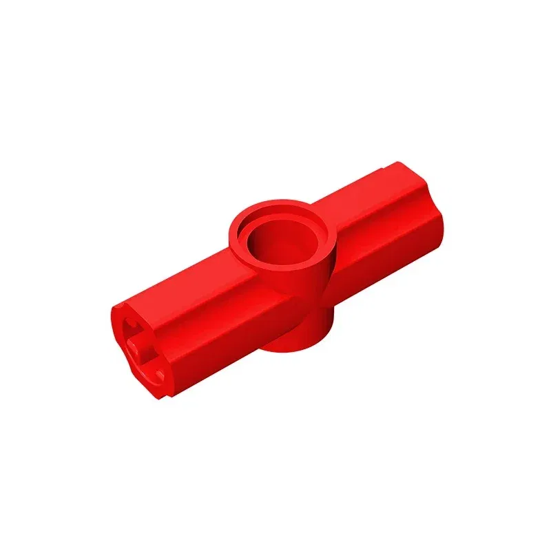 Color: Burgundy - Gobricks GDS-917 Technical, Axle and Pin Connector Angled 180 degrees compatible with lego 32034 DIY Educational Building Block
