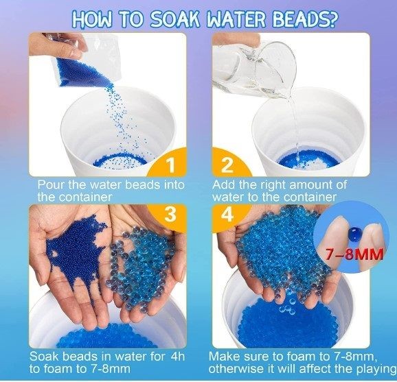 Electric Gel Blaster, Full Auto. with 10000 Gel Balls.