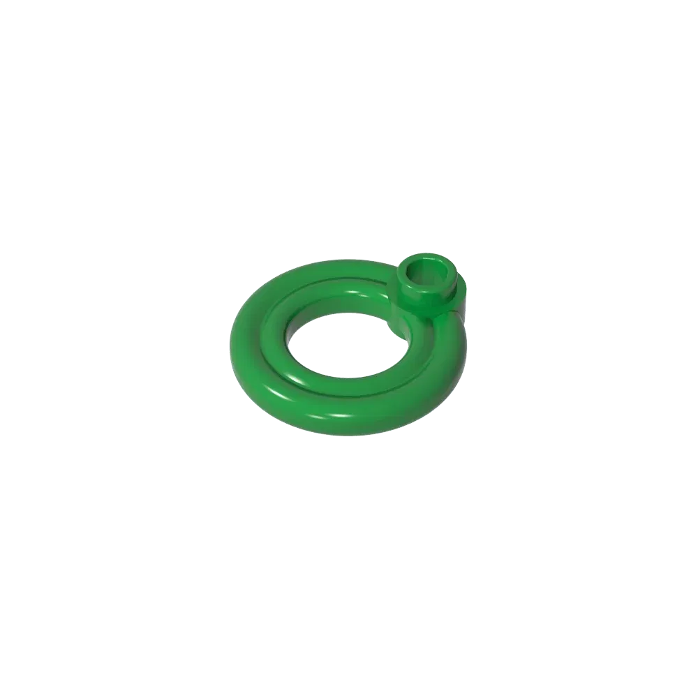 Color: Clear - Gobricks GDS-2052 Equipment Flotation Ring [Life Preserver] compatible with lego 30340 Assembles Building Blocks children's toys