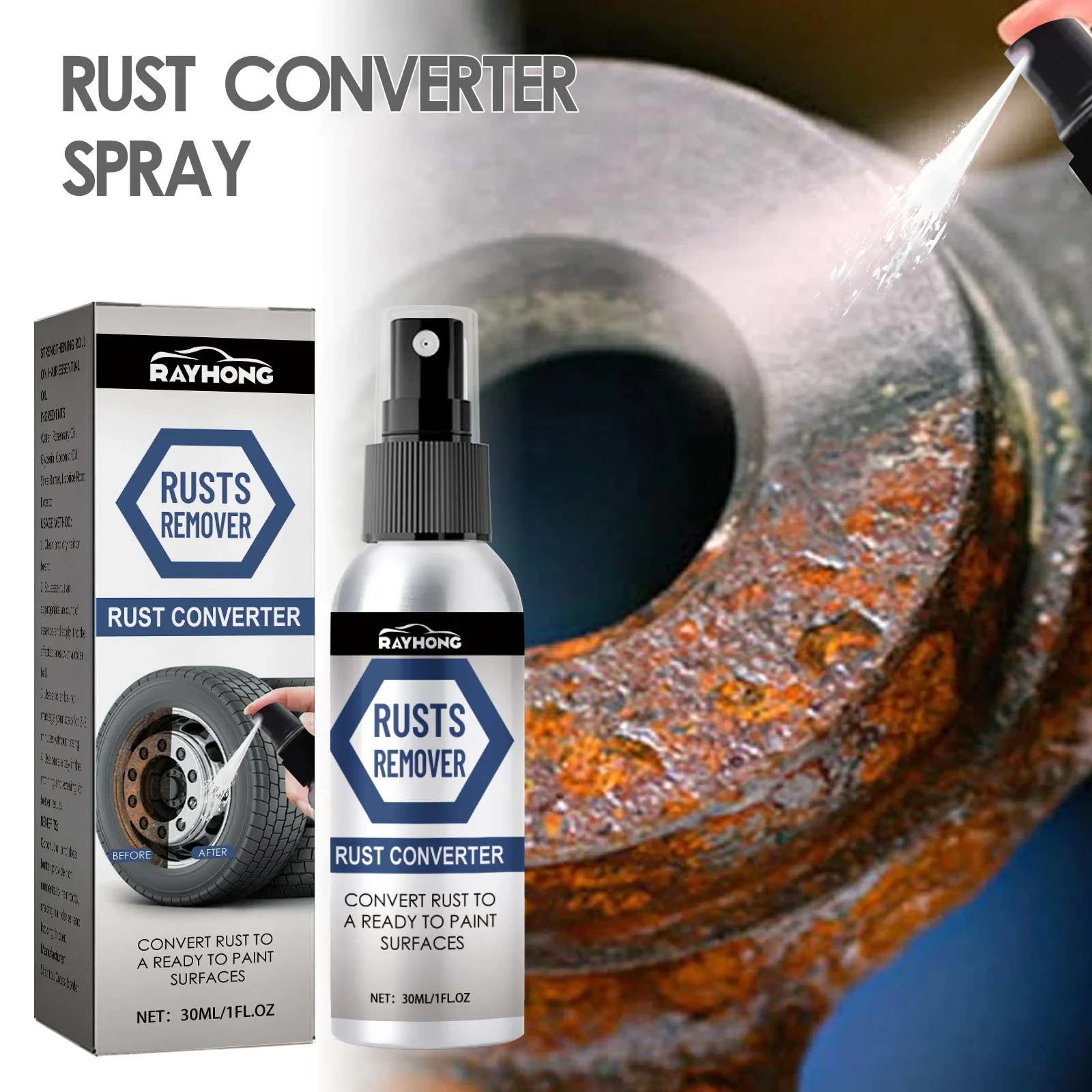 Rayhong rusts converter spray