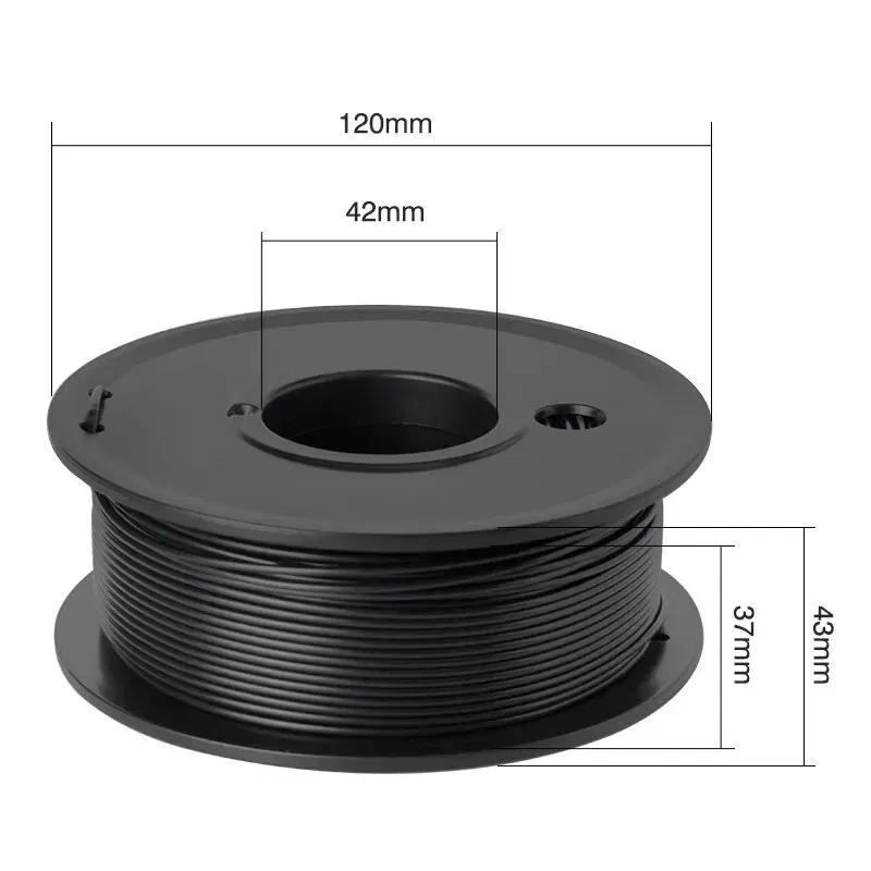 Color: Orange - SUNLU 3D Filament for PLA META 1.75mm Printer Filament 0.25KG 100% No Bubble Printing Materials for 3D Printer& Pen