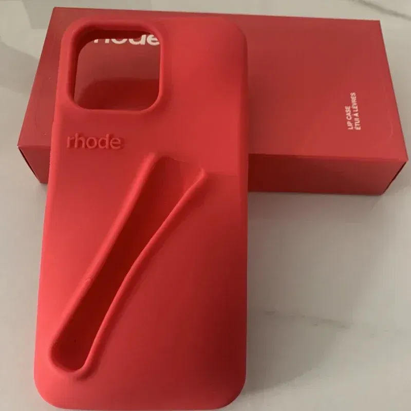 Color: Red, Material: EVA - Lipstick Soft Silicone DIY Rhode Phone Case for IPhone 16 Pro Max 16Pro 16Plus Portable Lip Gloss Holder Ins Hot Cover