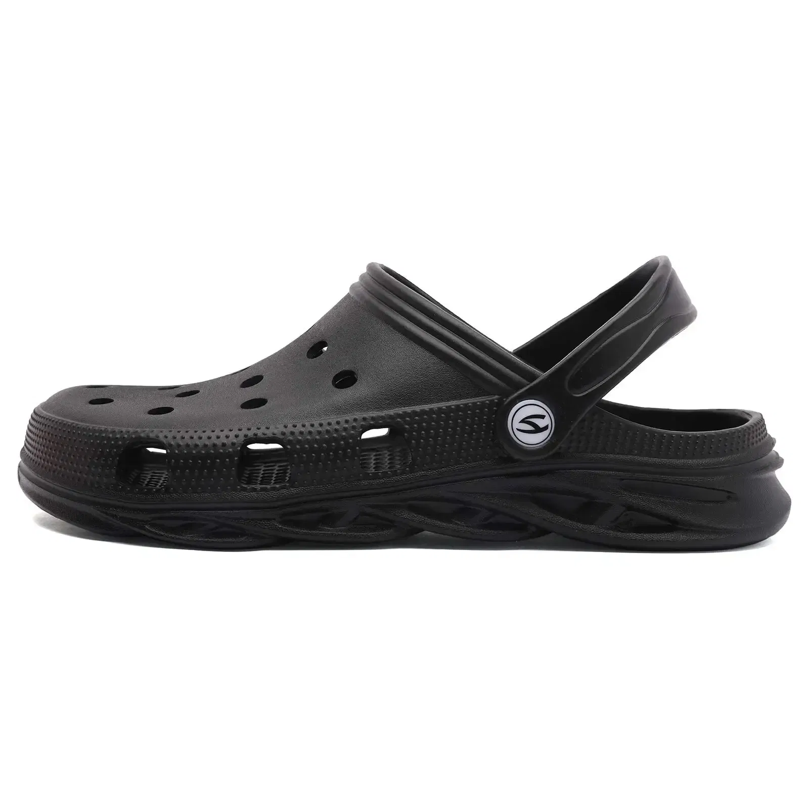 Shoe Size: 44, Color: Army Green - HOBIBEAR Unisex Garden Clogs Shoes Slippers Sandals for Men and Women