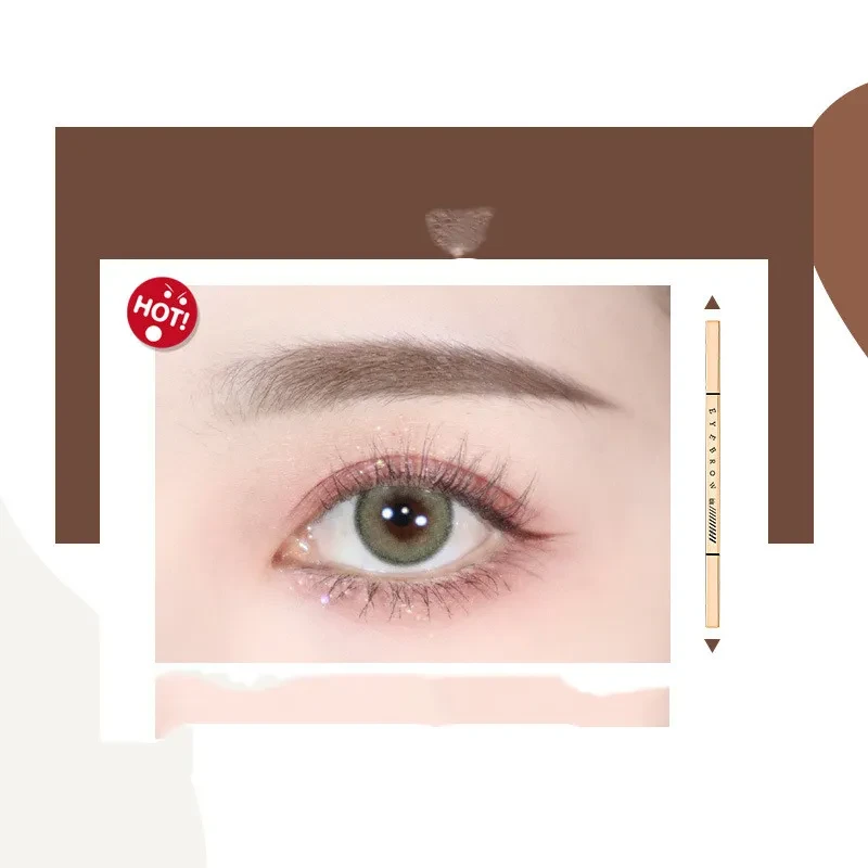 Double-headed Small Triangle Machete Eyebrow Pencil Wild