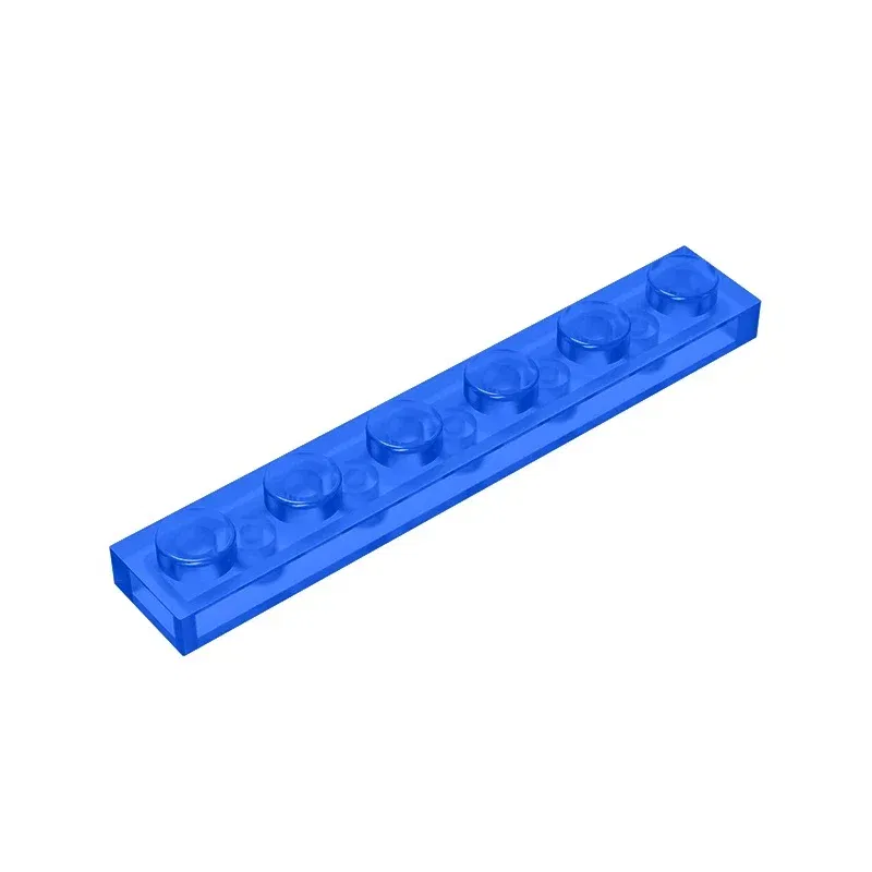Color: army green - Gobricks GDS-505 Plate 1 x 6 compatible with lego 3666 pieces of children's DIY building block Particles Plate DIY