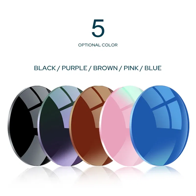 Lenses Color: green, Ships From: CHINA, Lens Index: 1.67 - VKYEE Grey Brown Pink Purple Blue Series 1.56 1.61 1.67 1.74 Photochromic Myopia & Hyperopia Spectacle Lenses