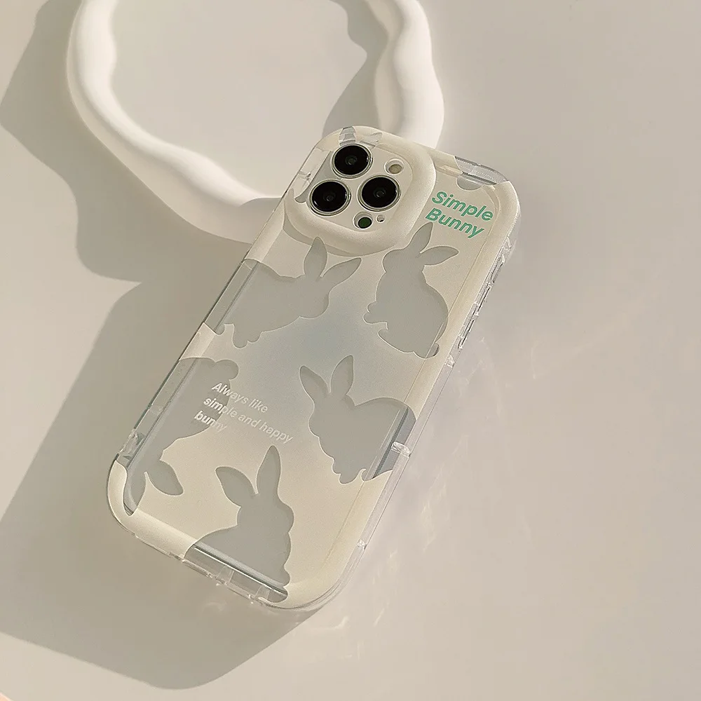 Color: SKY BLUE, Compatible-Phone Models: For Samsung Galaxy S22+ - Cute Cartoon Bunny Print Phone Case for Samsung Galaxy 24 23 22 21 20 Plus Ultra FE A73 A72 A71 A52 A51 A32 Note 20 Airbag Funda