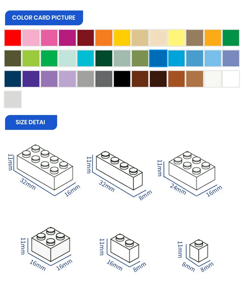 Color: Dark Khaki - Gobricks 10PCS Parts Wedge, Plate 2 x 2 Left Compatible with 24307 pieces of children's toys Building Blocks Educatonal  Techni
