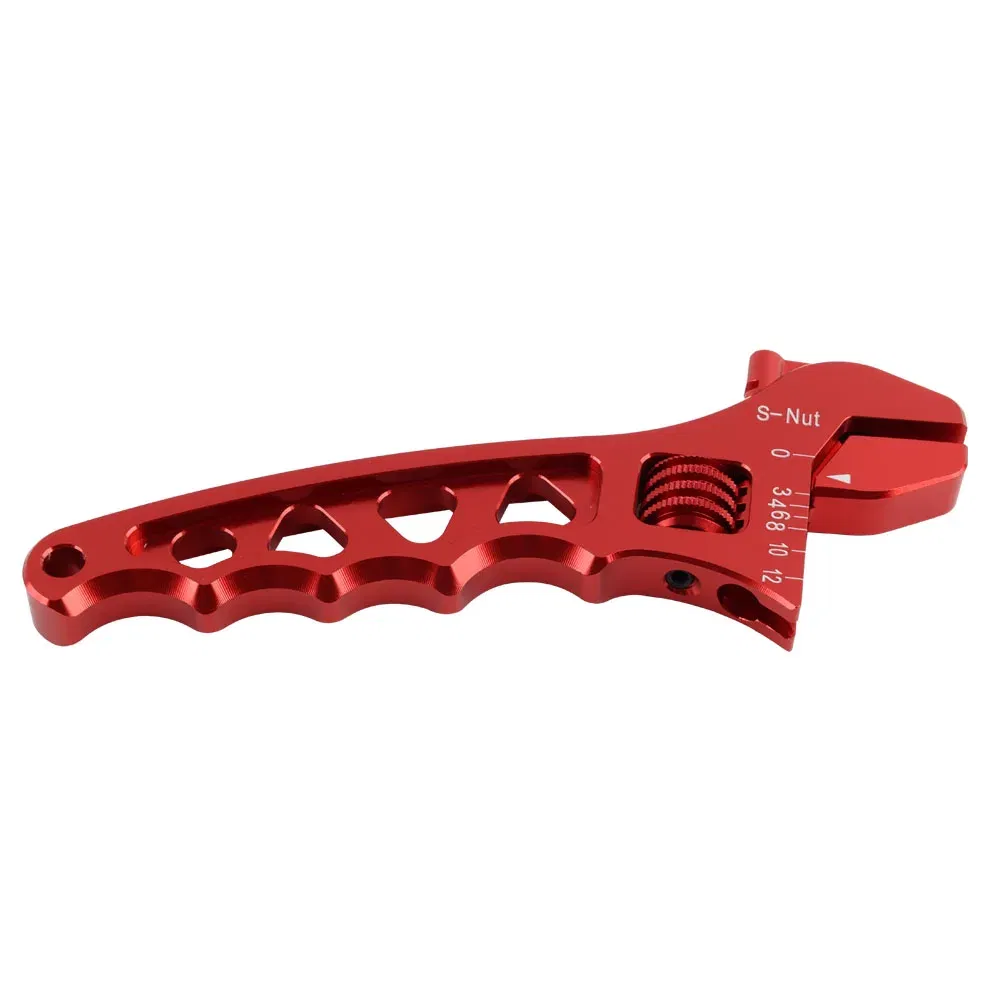 Color: PURPLE - Blue Red Black Adjustable AN 3 4 6 8 10 12 Aluminum WRENCH HOSE Fitting Tool Aluminum Spanner AN3-AN12  Hose Fitting