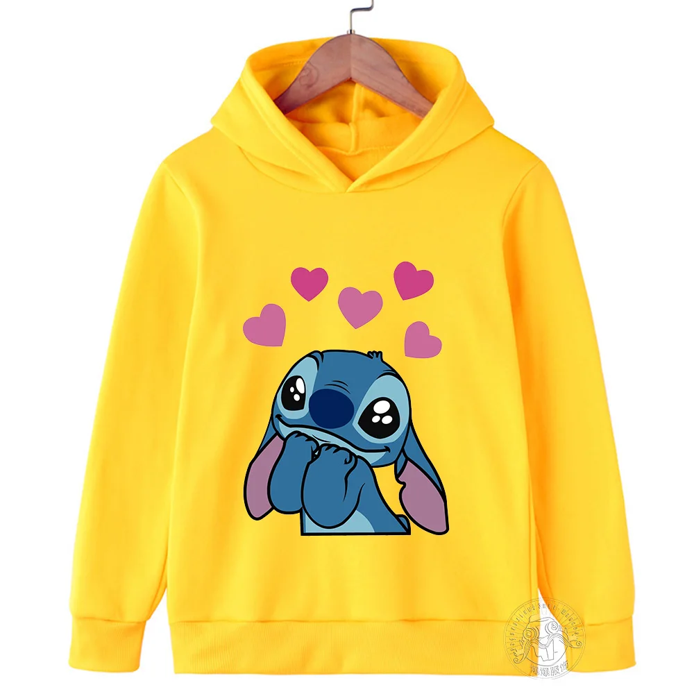Color: Beige, Kid Size: 2T - Autumn and winter cute cartoon hoodie trend fashion children boys and girls eye-catching wear multi-size optional new products