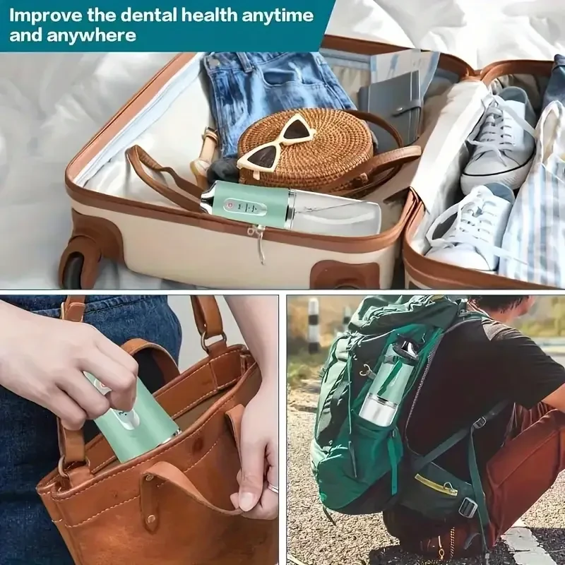 Electric Dental Water Flosser with 800mAh Lithium Battery