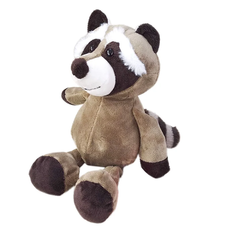 Color: PURPLE, Height: 11cm-30cm - Stuffed Plush Animals Toys Soft Dolls Jungle Lion Elephant Tiger Dog Fox Monkey Deer Children Gift Kawaii Baby Kids Hobbie Toys