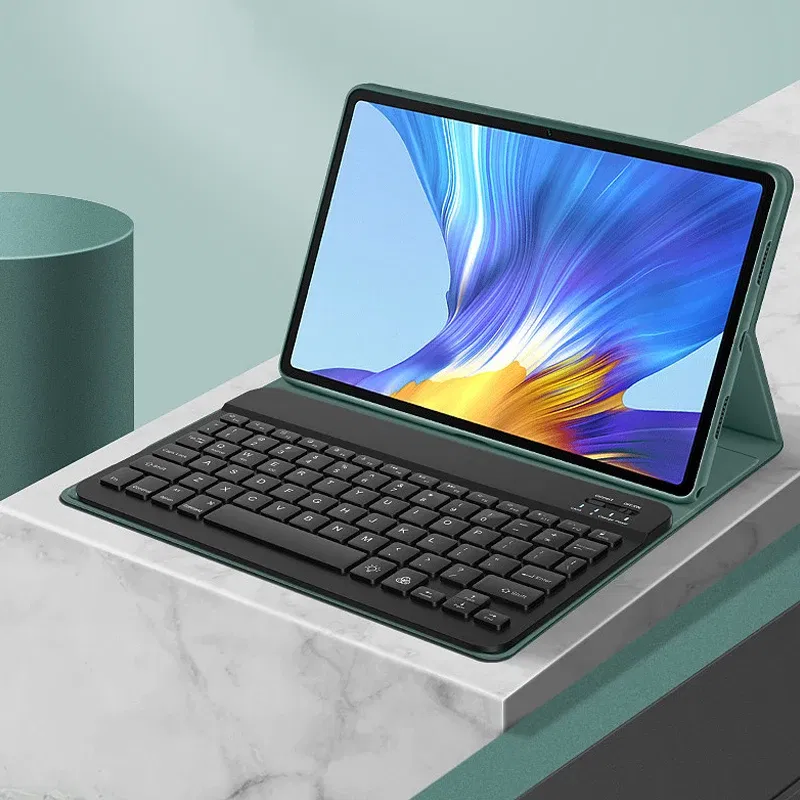Color: Blue - Wireless Keyboard Bluetooth-compatible Keyboard For Android IOS Windows Mini 78-Key Gaming Keybaord for PC iPad Tablet Keyboard