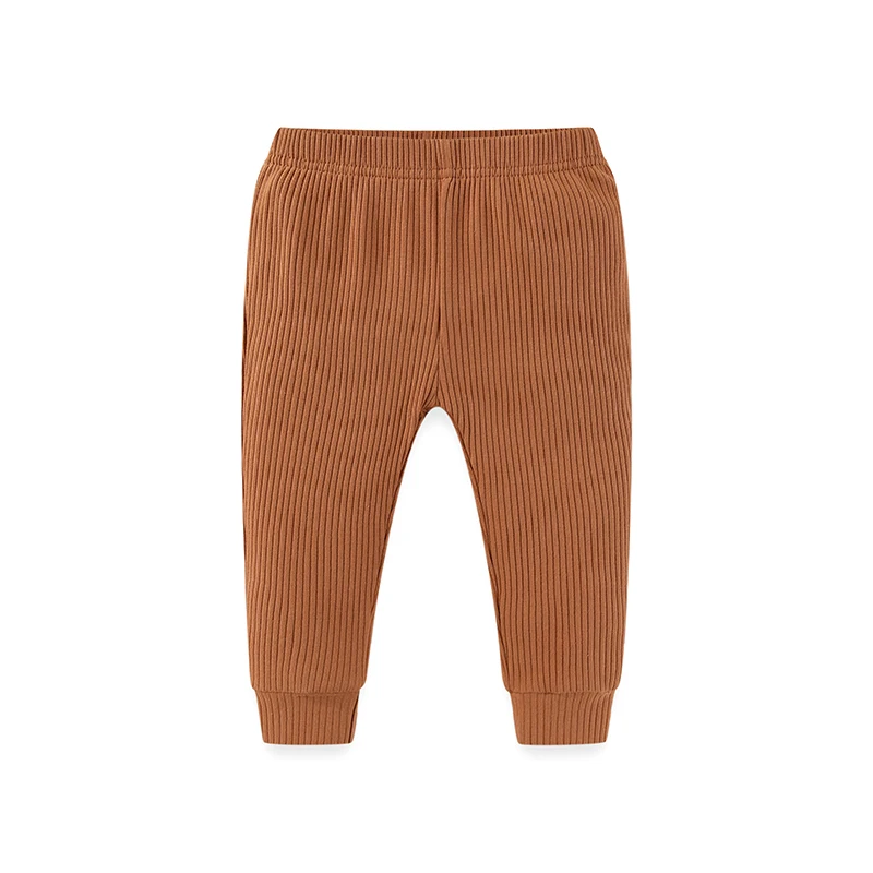 Color: WHITE, Kid Size: 18M - Kiddiezoom 1 Pcs/Lot Fashion Unisex Solid Baby Boy Girl Pants 0-24Months Cotton Ribbed Soft Newborn Leggings