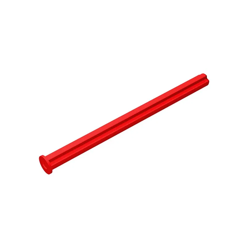 Color: Red - MOC PARTS GDS-885 Technical, Axle 8 with Stop compatible with lego 55013 toys Assembles Building Blocks Technical