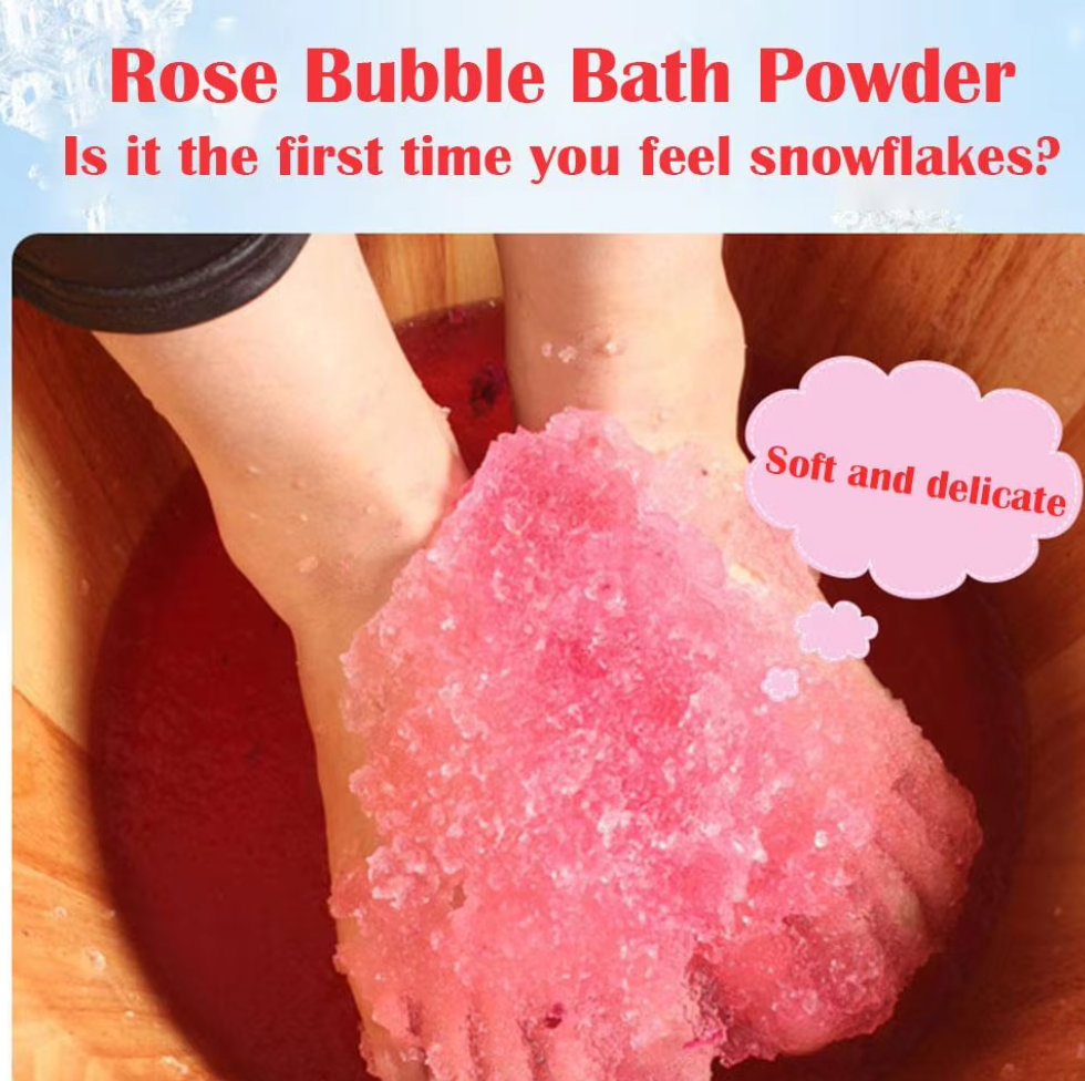 2pcs Rose Bubble Bath