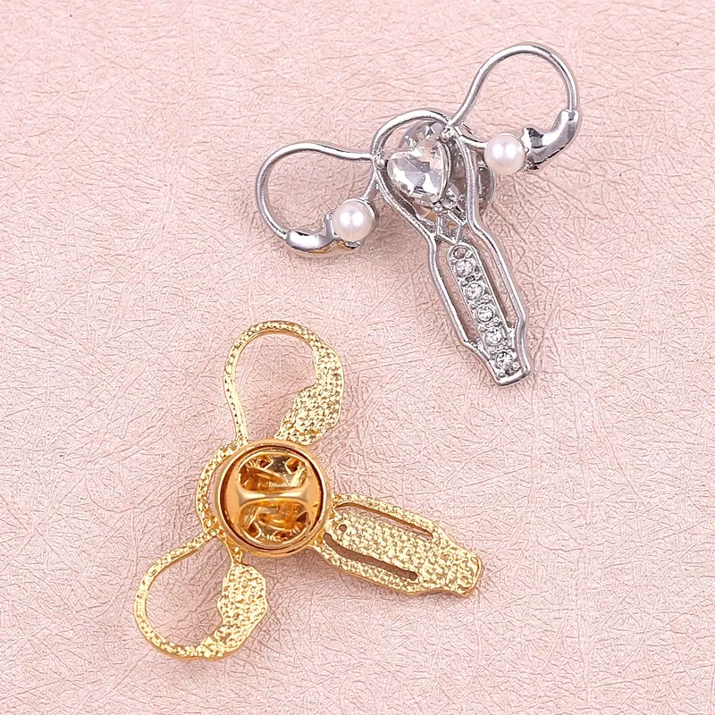 Metal color: Platinum Plated, Ships From: CHINA - Medical Pins Icons Medical Helicopter Intestine Tissue Blood Capillary Biology Chemistry Brooches Nursing Accessories And Gifts