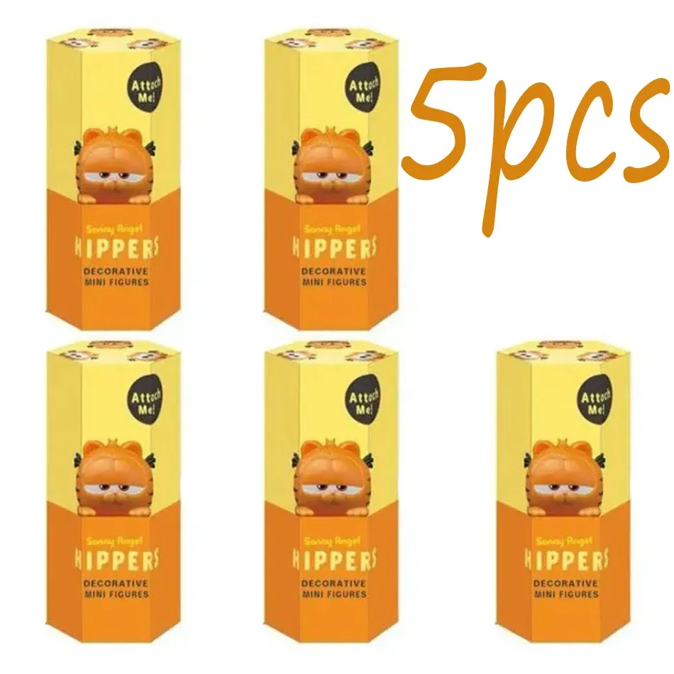 Color: green - Nieuwe Garfield Sonny Angel Blind Box Capybara Anime Figuren Ornamenten Poppen Fans Kinderen Kerstcadeau