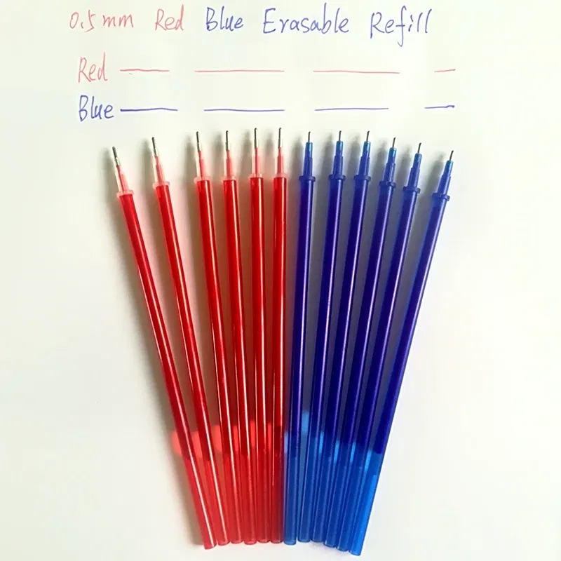 Color: PURPLE - Gel Ink Refills and Friction Erasable Gel Pens Extra Fine Point 0.5 mm Black Red Blue Ink