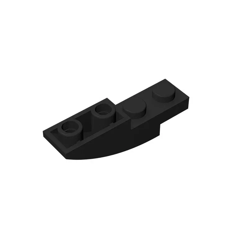 Color: Gold - Gobricks GDS-731 BRICK 1X4X1 INV. BOW compatible with lego 13547 children's DIY Educational Building Blocks Technical