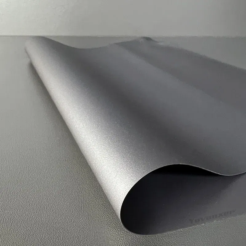 Size: 90 inch - Projection Screen Fabric Free Sample Curtain Material ALR PET Crystal T Prism Nano Black Diamond Grey Crystal Cinema White Etc.