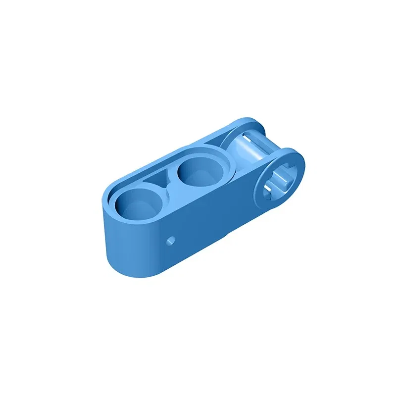 Color: Multicolor - Gobricks GDS-936 Technical, Axle and Pin Connector Perpendicular 3L with 2 Pin Holes compatible with lego 42003 Assembles
