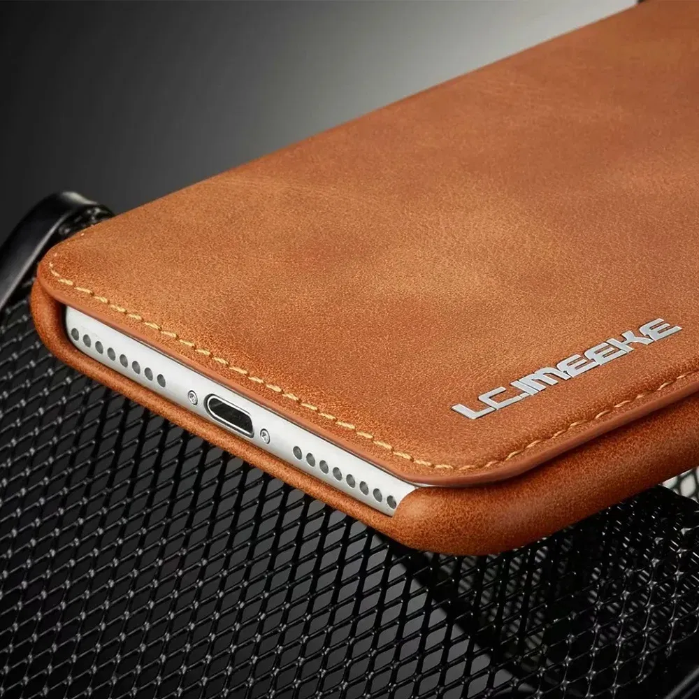 Color: Sky blue, Material: PE - Luxury Ultra Thin Leather Case Flip Cover for Samsung S24 S23 S22 S21 S20 FE Ultra Plus A53 A52s S10 A50 S9 Note 20 10