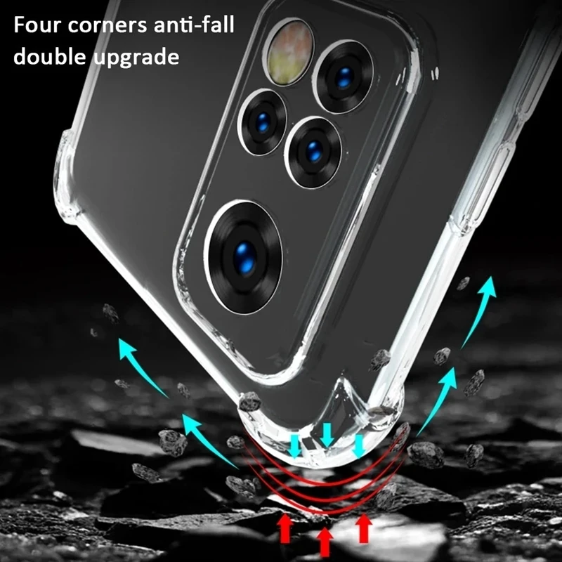 Color: Chocolate - Soft Silicone Clear Phone Case For Samsung A25 A15 5G S24 Ultra S23 Plus A14 A24 A34 A32 A42 A52 A52S A05 A55 Back Cover