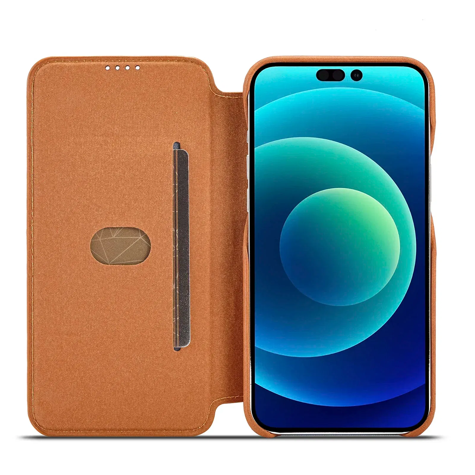 Color: Red, Compatibility by Model: iPhone XS - Leather Flip Wallet Phone Cover for IPhone 17E 14 15 16 Pro Max 13 12 Mini 11 XS X XR 8 7 Plus SE 2022 Slim Card Slots Book Bag