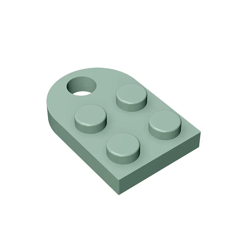 Color: light yellow - Gobricks 1pcs Moc Bricks Plate Special Parts 3x2 with Hole Compatible with 3176 Assemble Building Block Kids Toys DIY Gift Adult