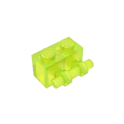 Color: green - MOC PARTS Bricks GDS-652 BRICK 1X2 WITH STICK compatible with lego 30236 children's toys Assembles Building Blocks Technical