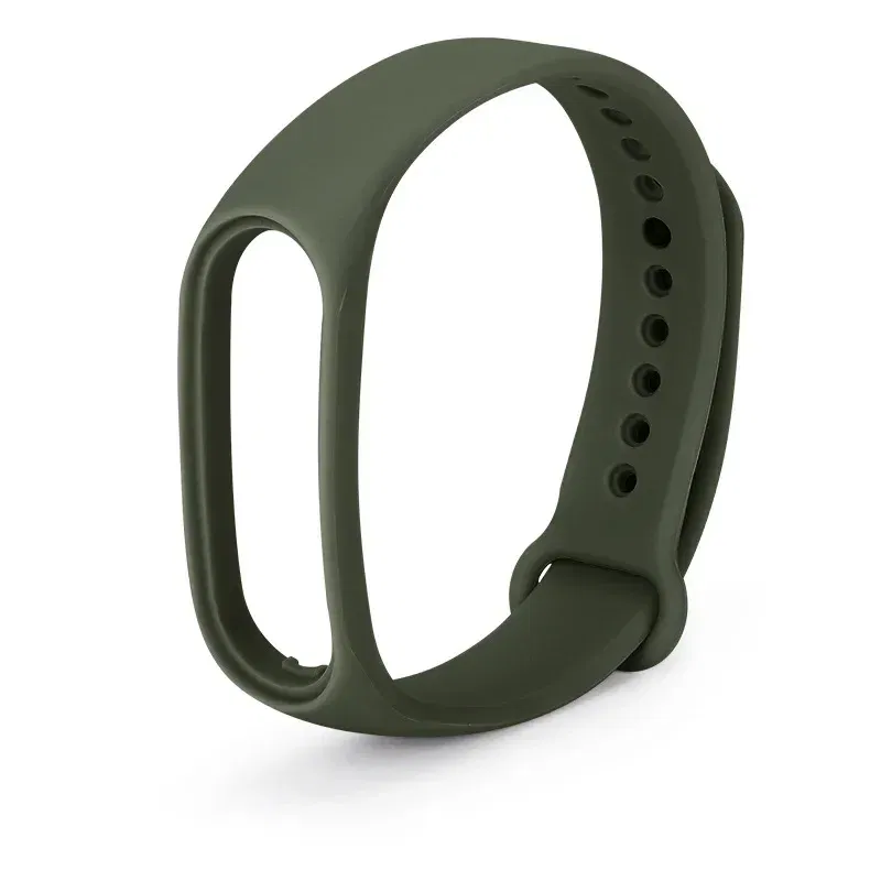 Band Color: White Light Pur, Band Width: 18mm, Ships From: CHINA - Silicone Watch Strap For Xiaomi Mi Band 7 6 5 4 3 Wristband Bracelet Wrist Straps MiBand 3/4 band5 band6 Smartwatch Accessories