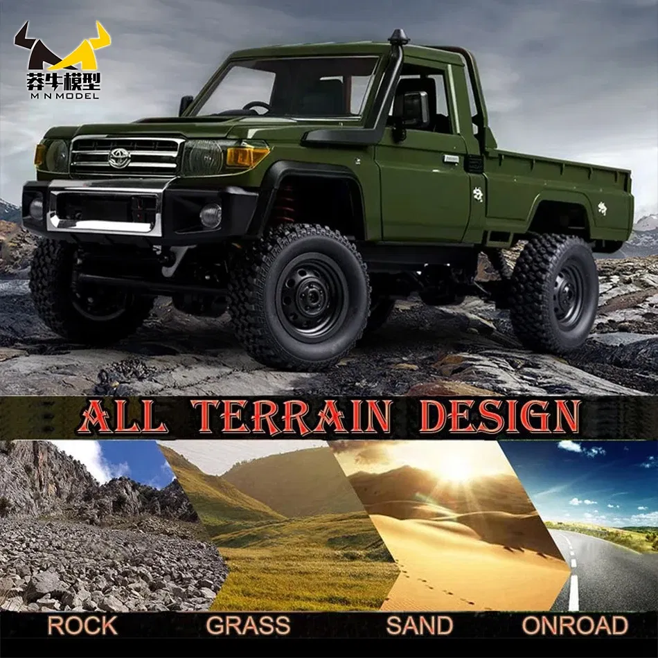 Color: PEACOCK BLUE - MN MODEL 1/12 4x4 2.4G Remote Control Climbing Car Professional LC79 Truck Off-road Vehicle Rock Crawler All Terrain Pickup Toy