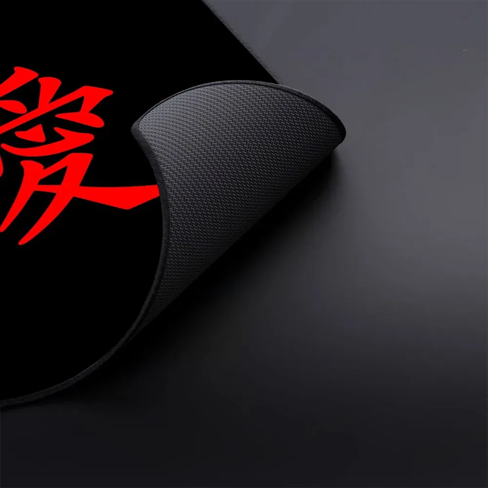 Color: WHITE, Size: XXS - E-Sports Mousepad Premium Locking Edge Mouse Mat Chinese Character "Love" Speed Mouse Pad 450x400MM Ultrafine Surface Desk Mat