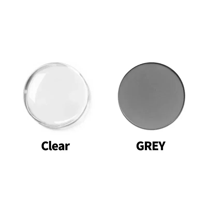 Lenses Color: WHITE, Lens Index: 1.67 - Aspheric Prescription Progressive Photochromic Lenses multifunctional Indoor Outdoor Chameleon Gray Brown Astigmatism