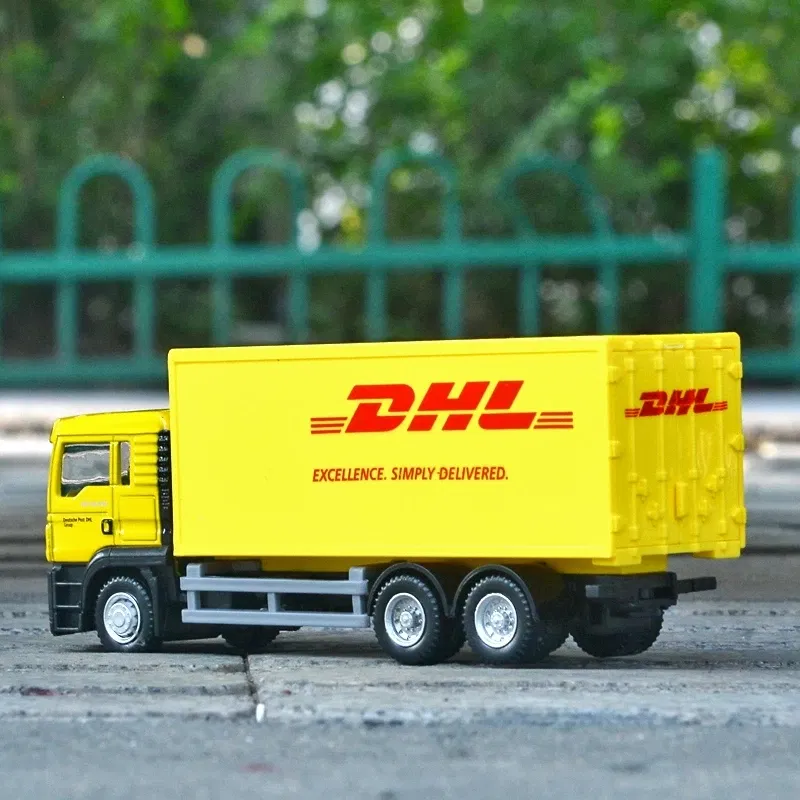 Color: PURPLE - Railed/Motor/Car/Bicycles Large Container Transport Truck Simulation Exquisite Diecast & Toy Vehicles RMZ city 1:64 Alloy Model