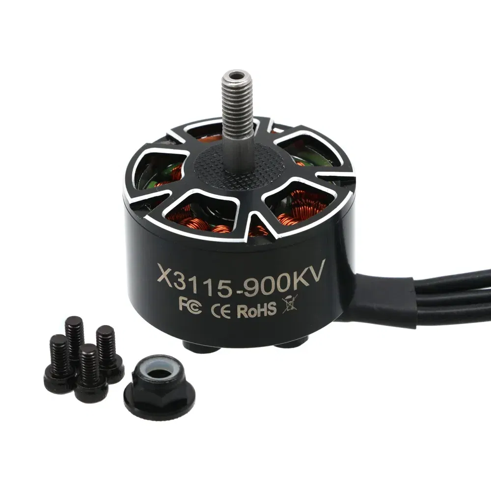 Color: Burgundy - 4pcs UAngel X3115 3115 900KV 1050KV 1200KV 6S Brushless Motor for FPV Freestyle 9inch 10inch Long Range Cinelifter RC Drones