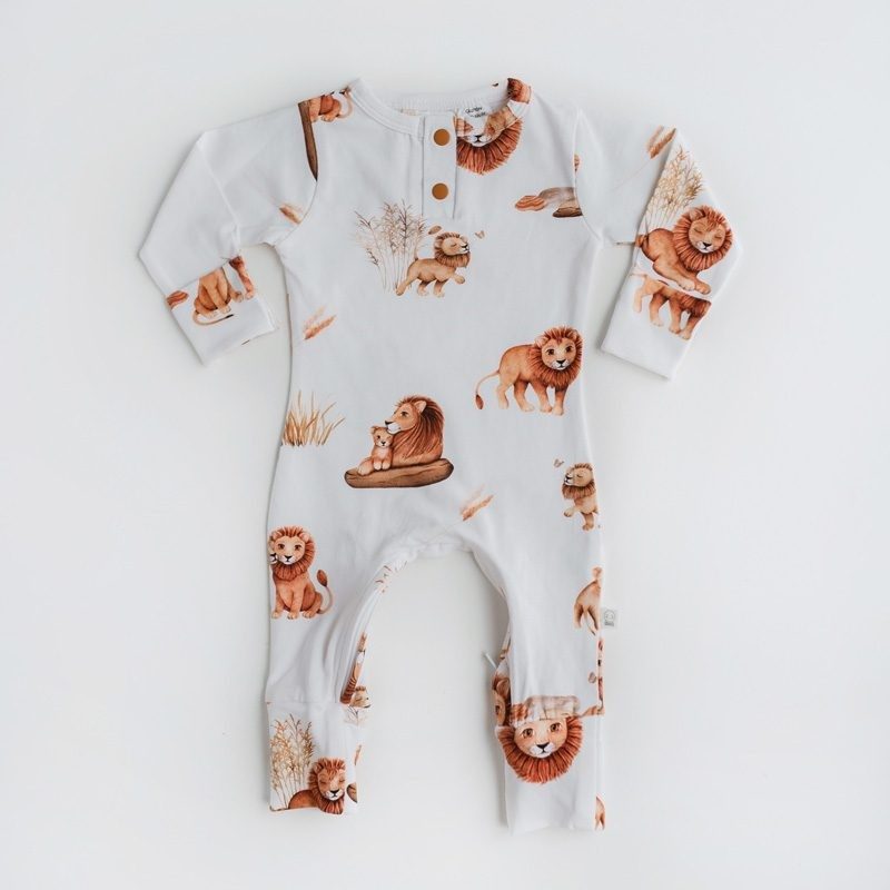 Snuggle Hunny Growsuit | Lion | 0-3m