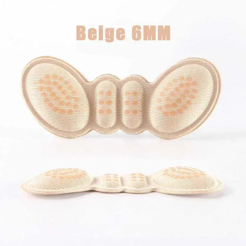 Color: Red, Ships From: CHINA - 2/4/6PCS Women Insoles Shoes High Heel Pad Adjust Size Adhesive Heels Pads Liner Grips Protector Sticker Pain Relief Foot Care
