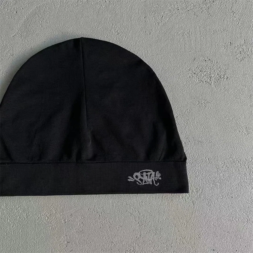 Color: GRAY - Syna Running Cap Syna World Skull Hat2023 New Knitting Syna Beanie Hat MenWomen Paragraph Quality Cap Y2kWarm Beanies