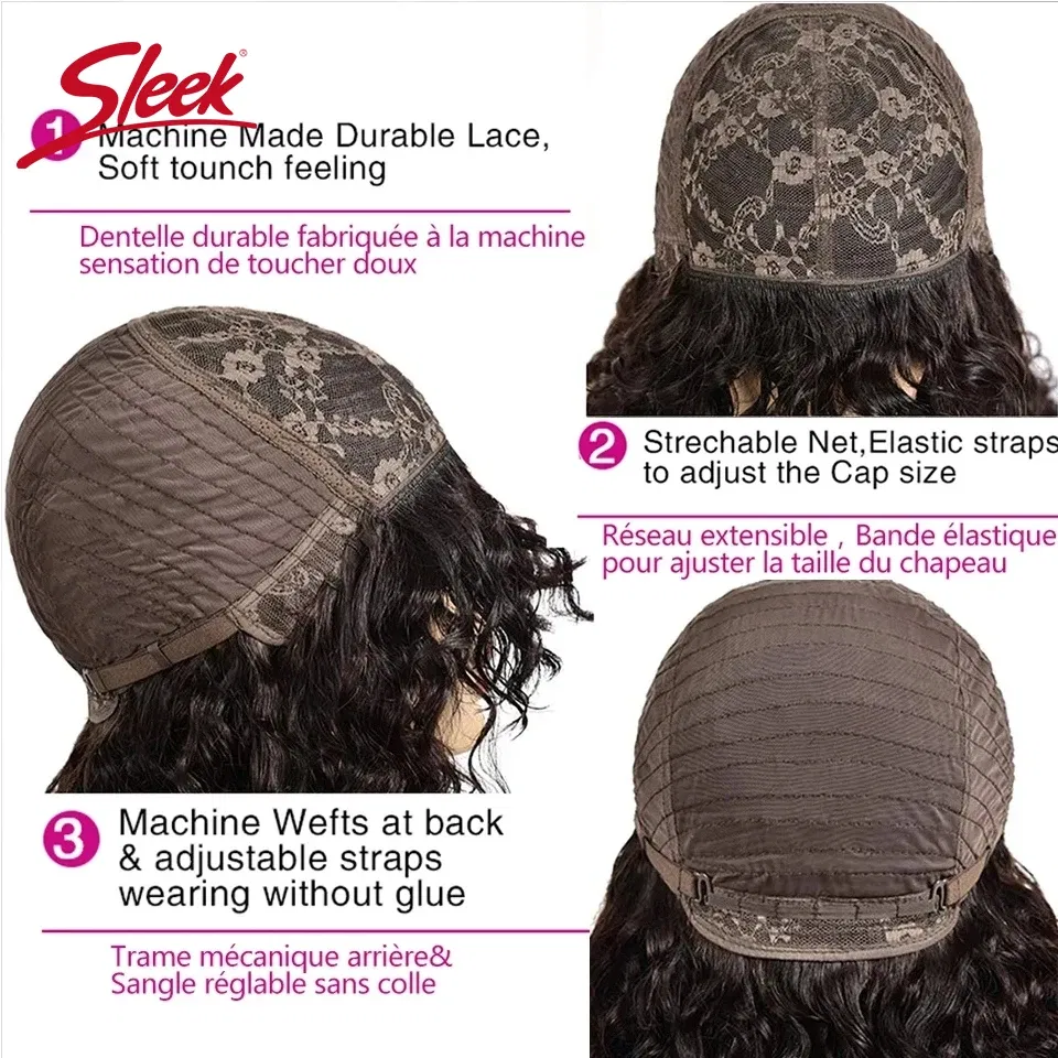 Hair Color: Natural Dark, Stretched Length: 14inches, Density: 230% - Sleek P4/27 Afro Kinky Curly Human Hair Bob Wigs Brazilian Highlight T1b/30 Remy Hair With Bang 250% Density Black Human Hair