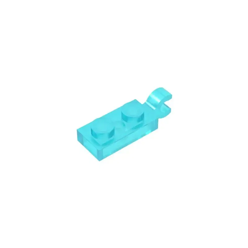 Color: green - Gobricks 10PCS Bricks PLATE 2X1 W/HOLDER VERTICAL Compatible with 63868 children's toys Assembles Building Blocks Technical 2022