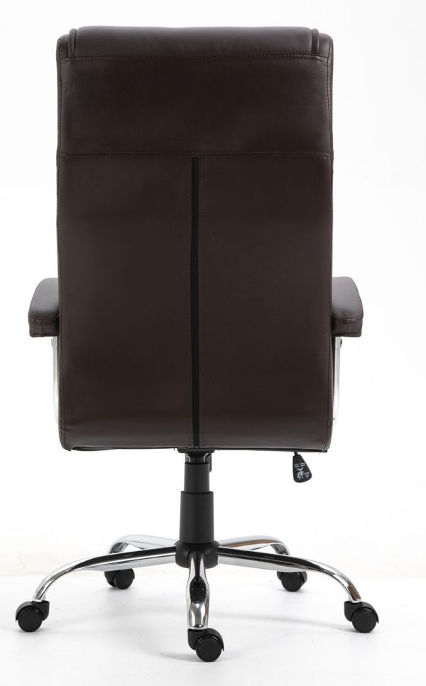 Executive Office Chair  Ergonomic and Stylish Leather Desk Chair with Adjustable Features