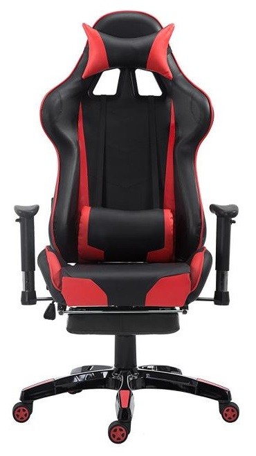 Ergonomic Red Gaming Chair  High-Back Computer Chair with Lumbar Support and Adjustable Features