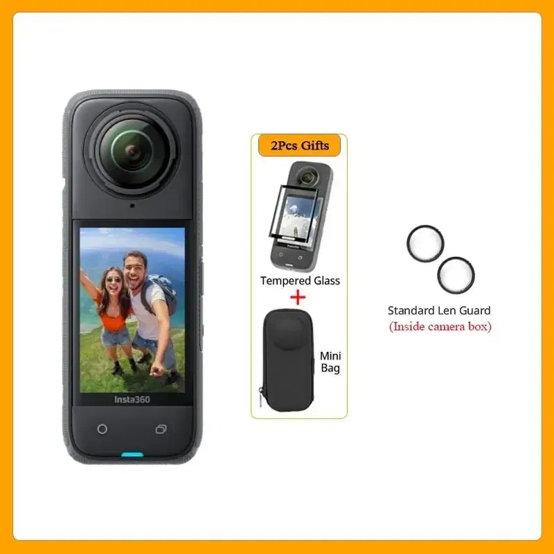 Bundle: Bundle1, Color: Blue, Ships From: CHINA - Top Insta360 X4 Now arrival 8K Waterproof 360 Action Camera, 4K Wide-Angle Video 2290mAh Battery Insta360 X4 Sport Camera